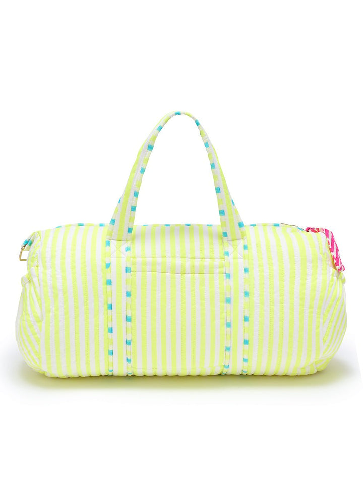 Quilted Weekend Bag | Limoncello - Bombaby