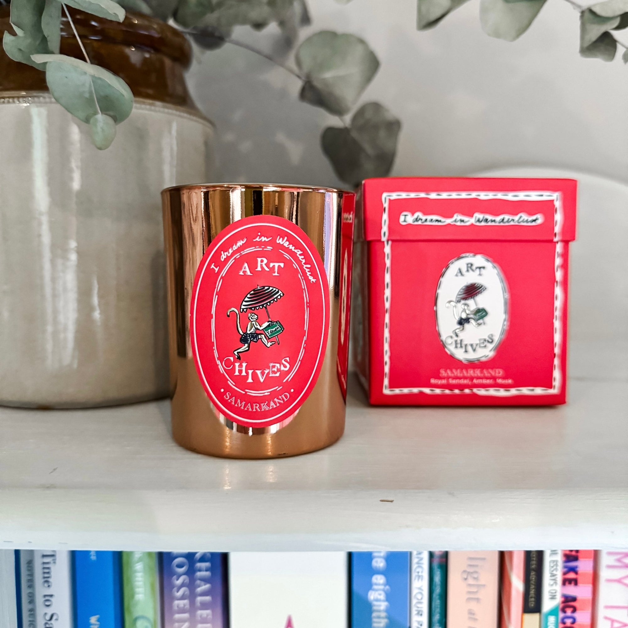 Samarkand Candle | Royal Sandalwood, Amber &amp; Musk - Bombaby