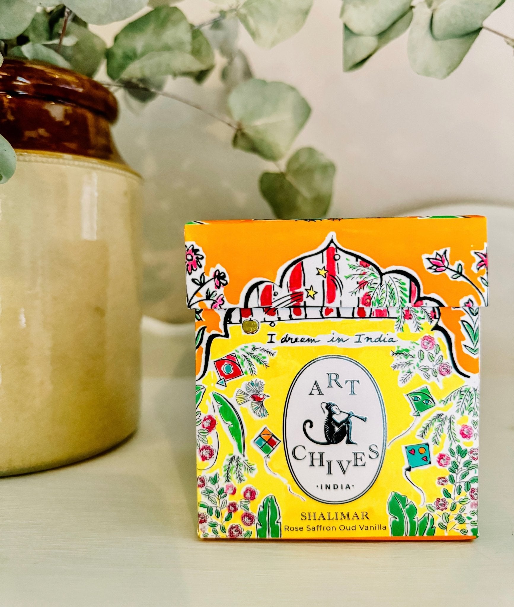 Shalimar Candle | Rose, Saffron, Oud &amp; Vanilla - Bombaby