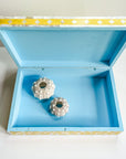 Sunshine Yellow | Large Mother of Pearl Jewellery Box - Bombaby