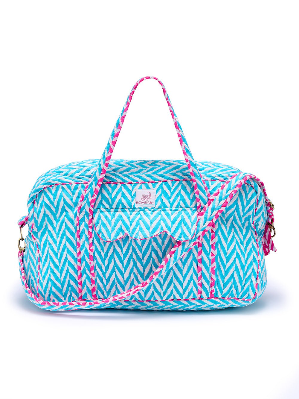 The Voyager Bag | Malibu Blue - Bombaby