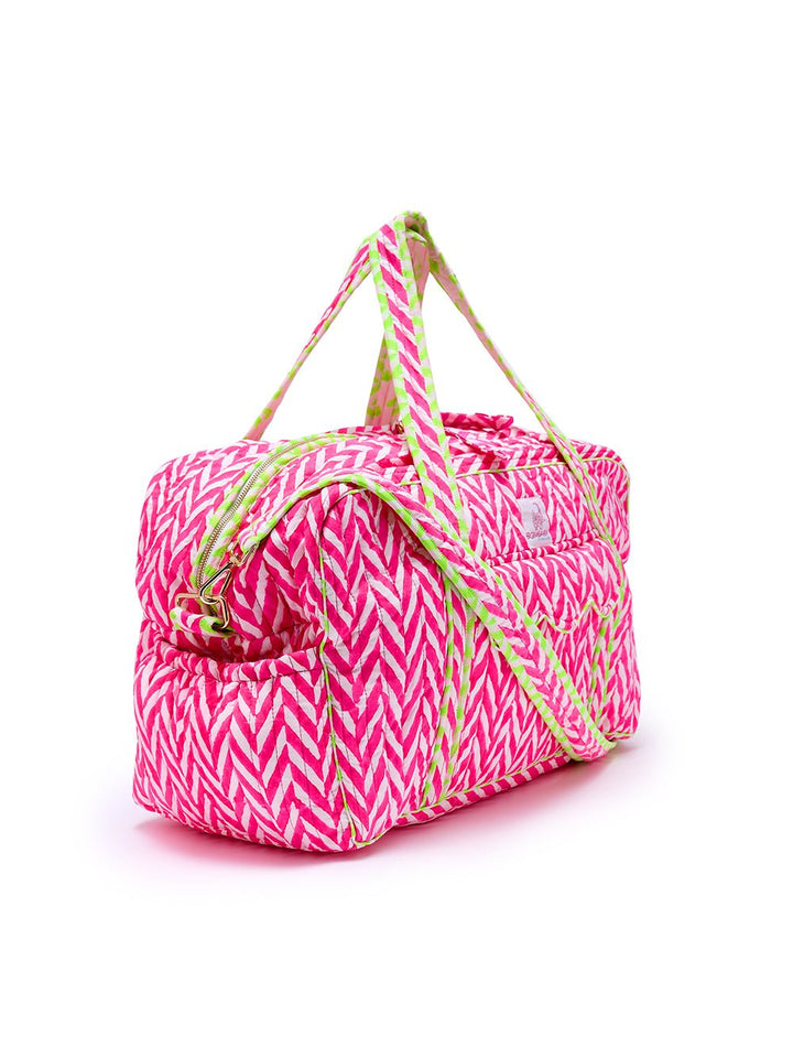 The Voyager Bag | Neon Pink - Bombaby