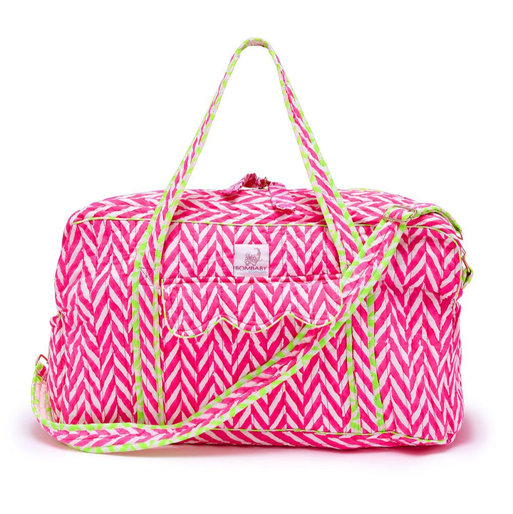 The Voyager Bag | Neon Pink - Bombaby