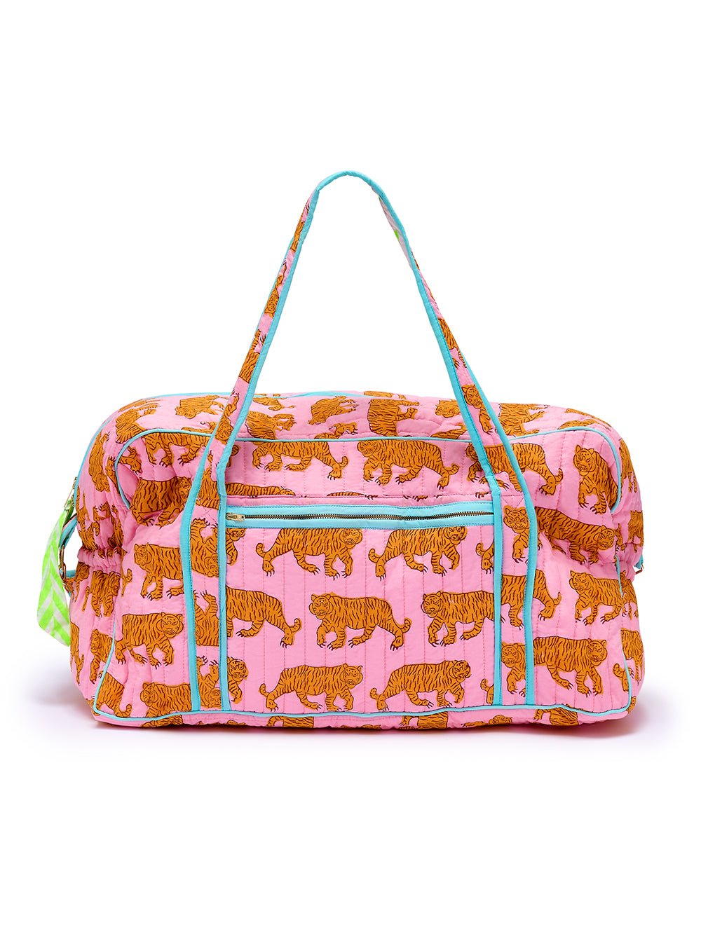 The Voyager Bag | Powder Pink Tiger - Bombaby