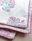 Tree of Life | Block Print Blanket - Bombaby