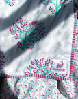 Tree of Life | Block Print Blanket - Bombaby