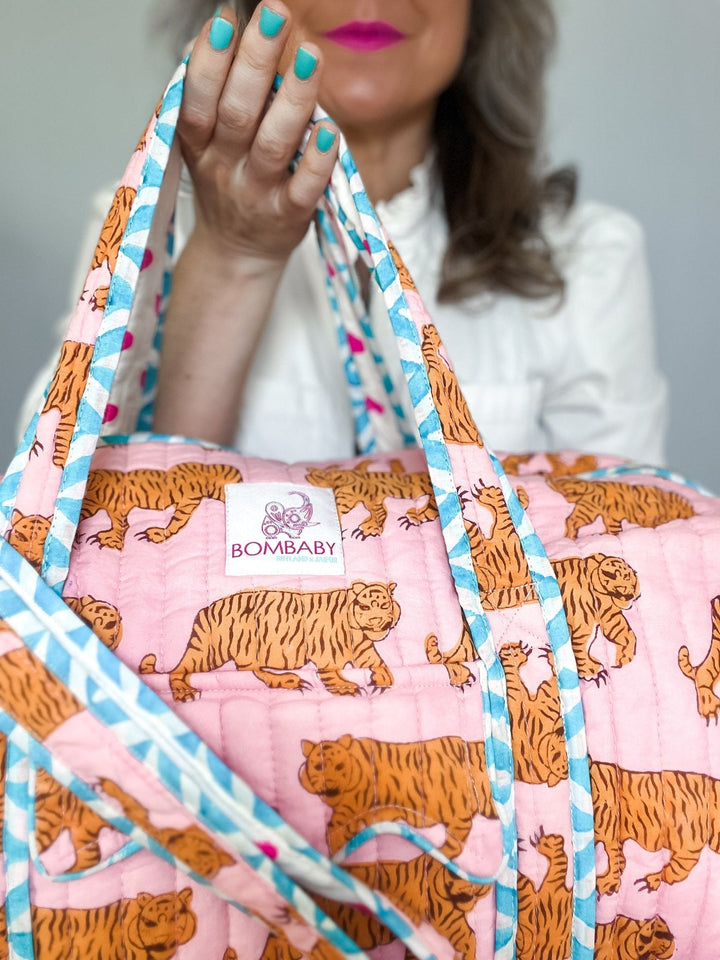 Weekend Bag | Pink Tiger SECOND - Bombaby