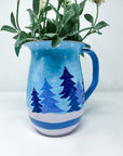 Christmas Enamel Jug | Winter Wonderland - Bombaby