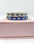 Enamel Bracelet | Evil Eye - Bombaby