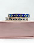 Enamel Bracelet | Evil Eye - Bombaby