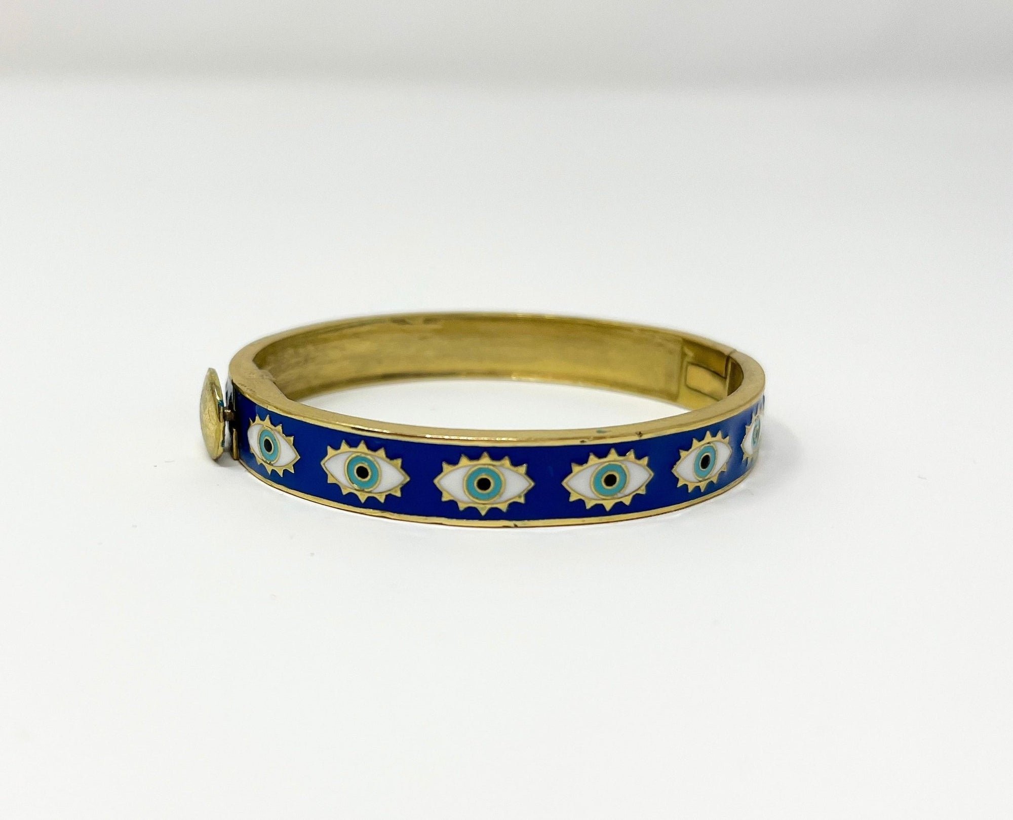 Enamel Bracelet | Evil Eye - Bombaby