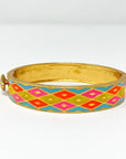 Enamel Bracelet | Neon Lattice - Bombaby