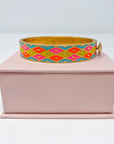 Enamel Bracelet | Neon Lattice - Bombaby