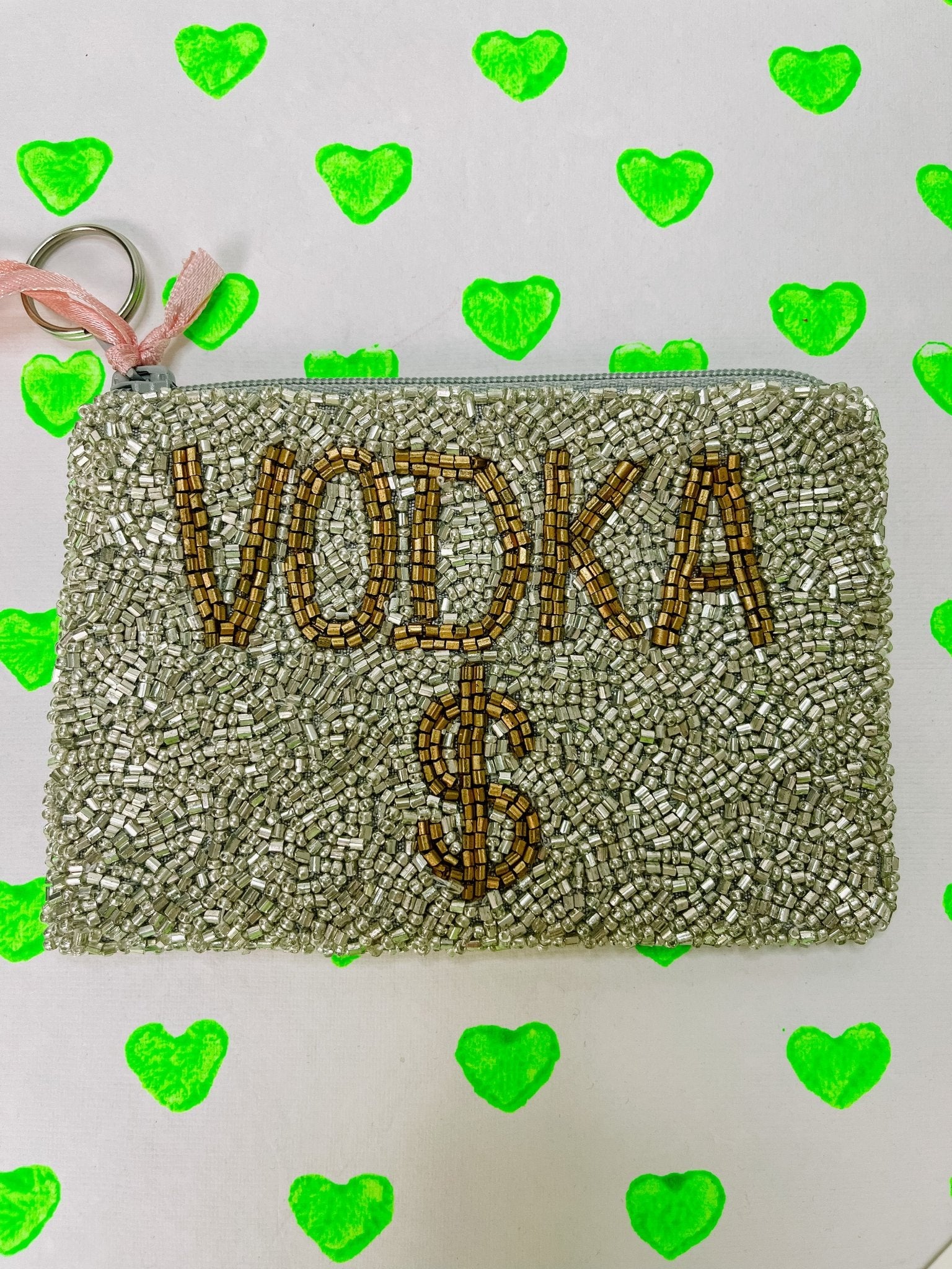 Handmade Beaded Purse | VODKA $ - Bombaby