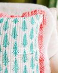 Handmade Quilted Heirloom Cushion - Rahel - Bombaby