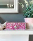 Mother of Pearl Jewellery Box | Hot Pink - Bombaby