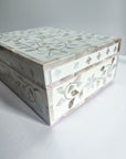 Sandy Shores | Small Mother of Pearl Jewellery Box - Bombaby